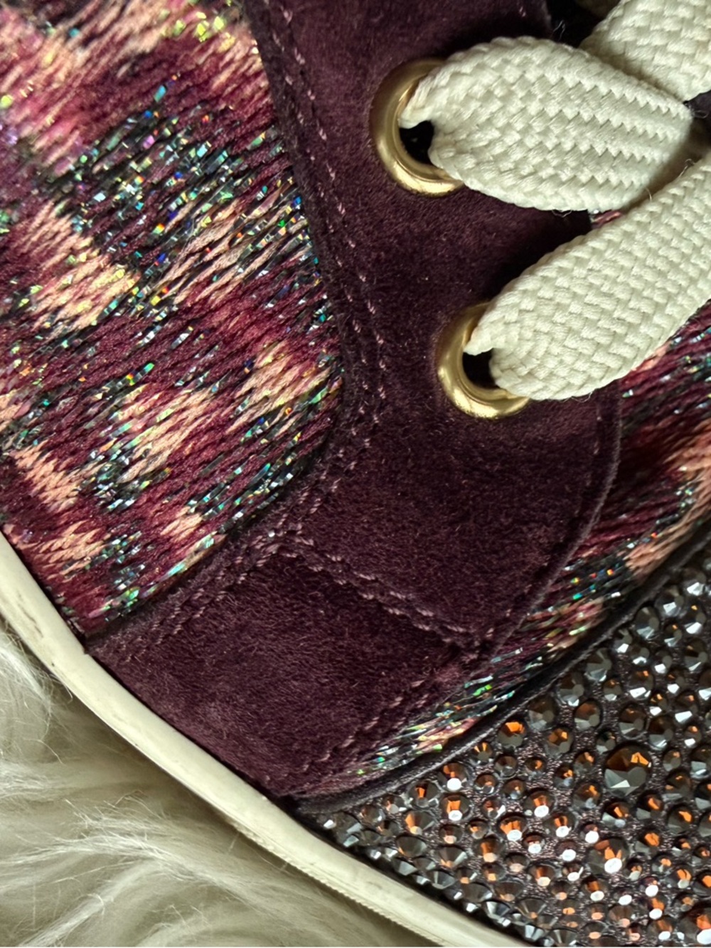 Christian Louboutin Gondola Strass Sneakers - Picture 8 of 14